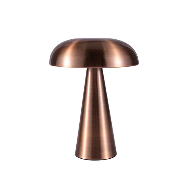 Mushroom Table Lamp – Rechargeable Touch Dimmer