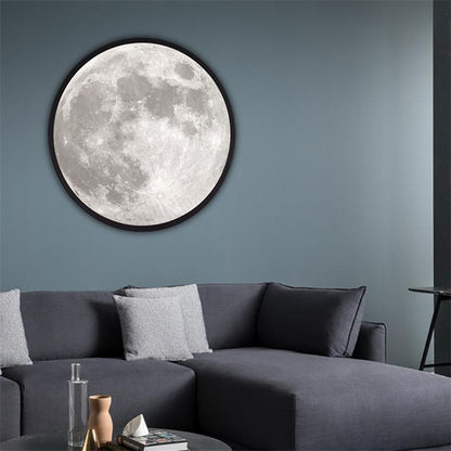 Moon Mirror LED Wall Light – Backlit Celestial Makeup Mirror