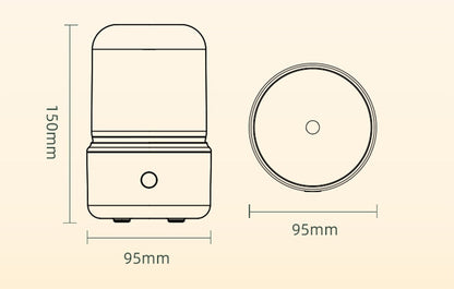 Candlelight Aroma Diffuser – USB Cool Mist Humidifier