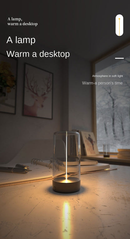 Rechargeable Ambient Table Lamp – Touch-Controlled Portable Light