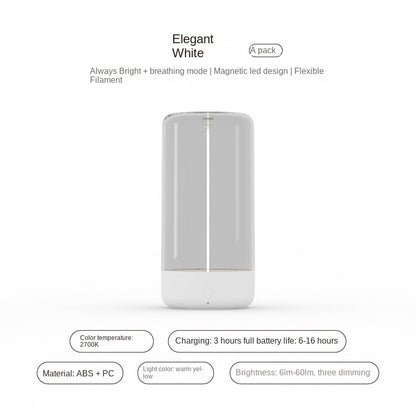 Rechargeable Ambient Table Lamp – Touch-Controlled Portable Light