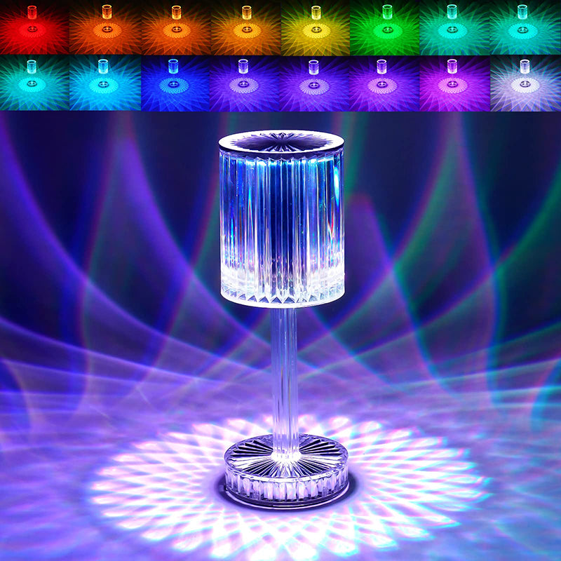 Gatsby Crystal Bedside Table Lamp