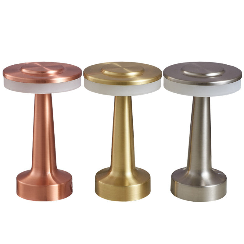 Retro Bar Table Lamp – Rechargeable Touch Dimmer Cordless Lamp