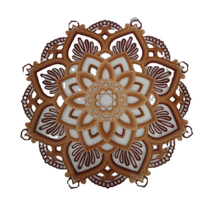 Illuminated Mandala Wall Décor – USB or Battery Powered