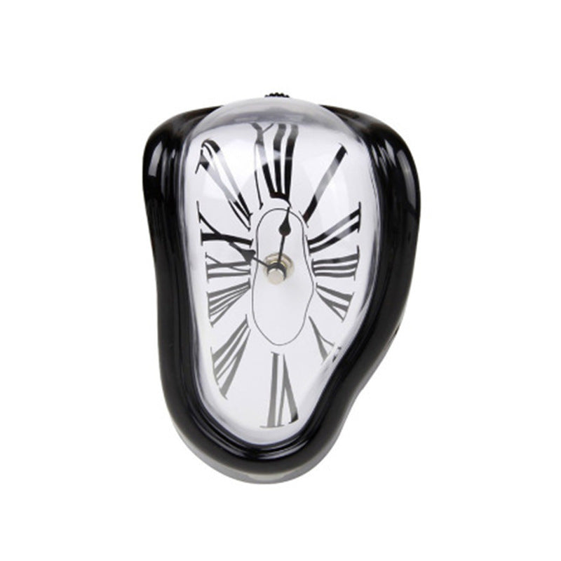 Melting Clock Desk Sculpture
