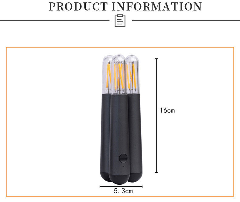 Portable Folding Ambient Lamp – Rechargeable LED Light