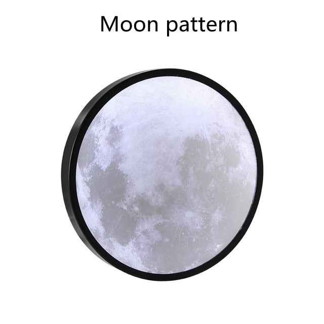 Moon Mirror LED Wall Light – Backlit Celestial Makeup Mirror