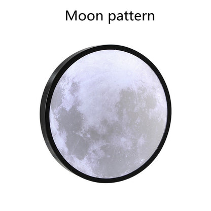 Moon Mirror LED Wall Light – Backlit Celestial Makeup Mirror