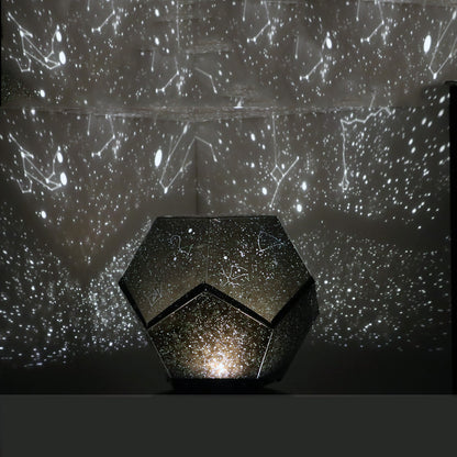 Rotating Starry Sky Projector – USB Star Projection Night Light