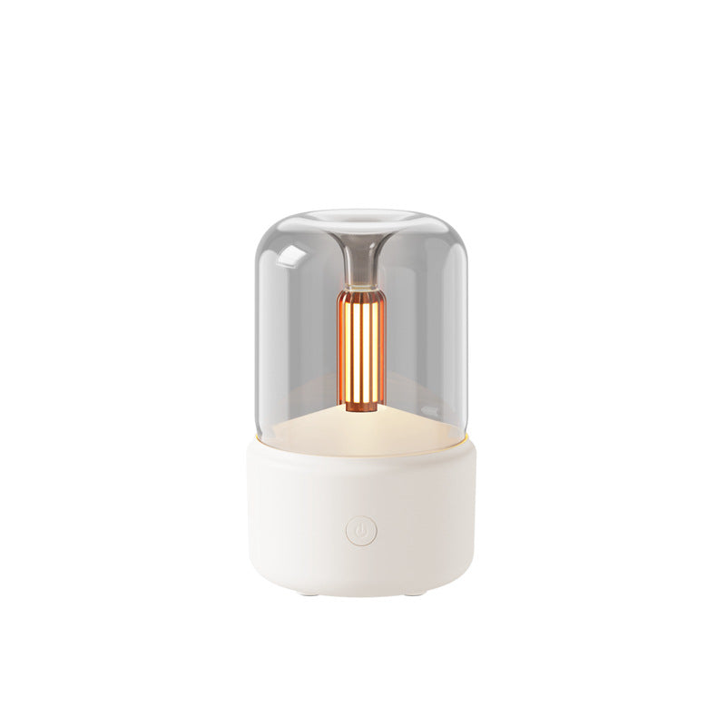 Candlelight Aroma Diffuser – USB Cool Mist Humidifier