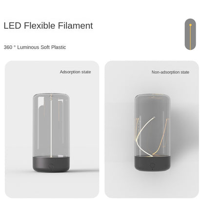 Rechargeable Ambient Table Lamp – Touch-Controlled Portable Light