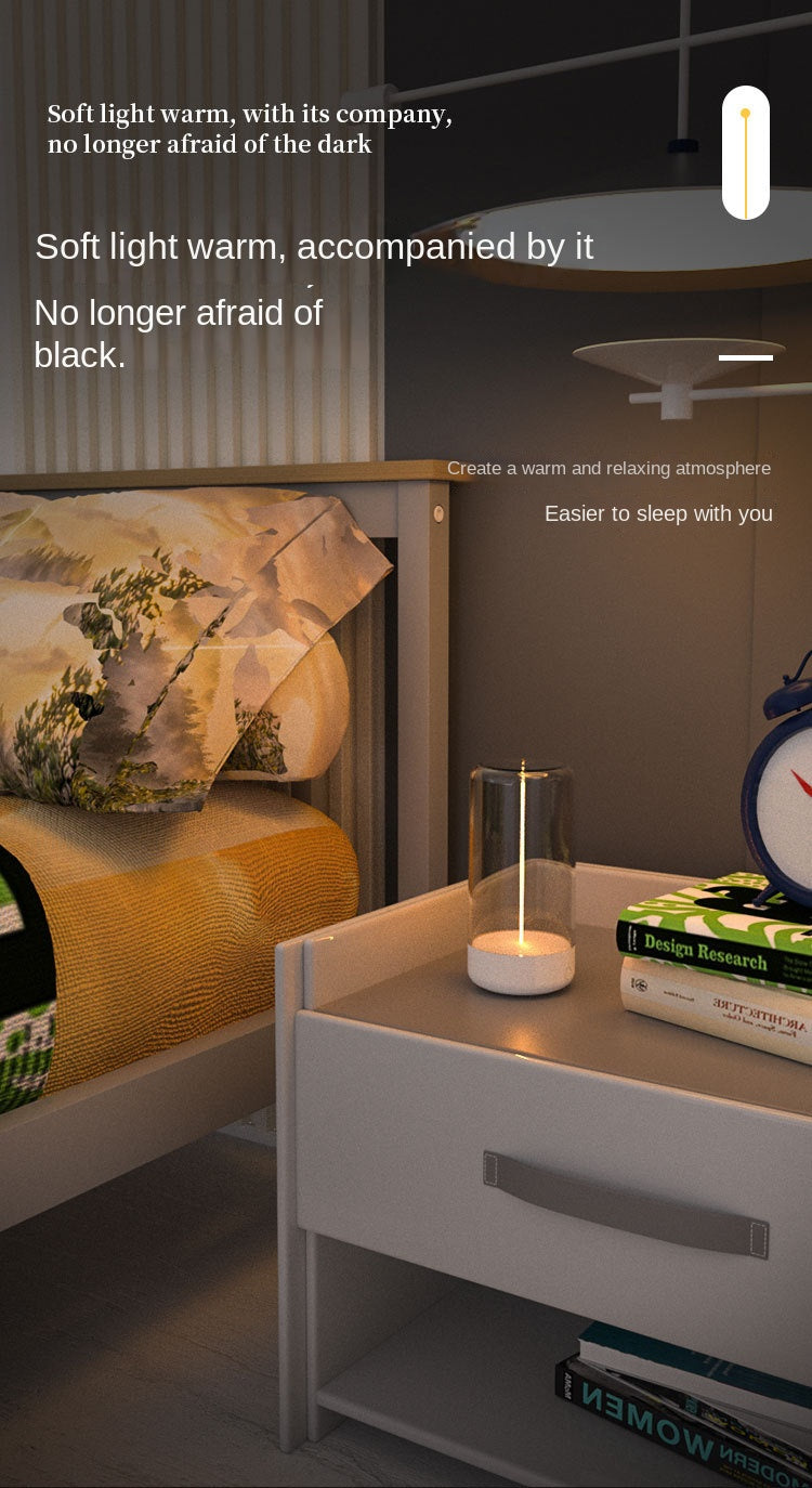 Rechargeable Ambient Table Lamp – Touch-Controlled Portable Light
