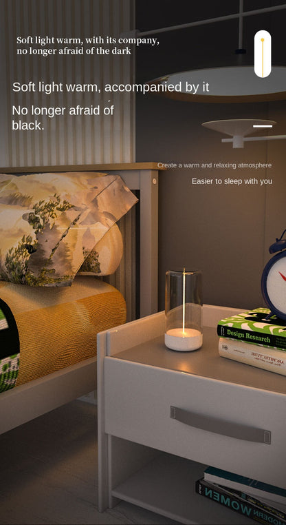 Rechargeable Ambient Table Lamp – Touch-Controlled Portable Light
