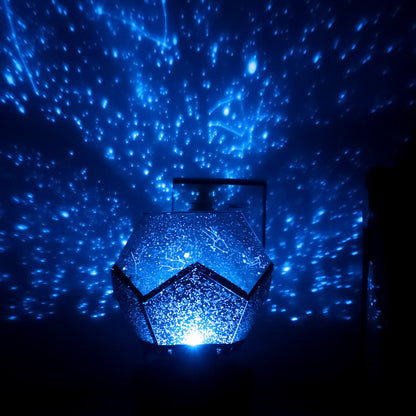Rotating Starry Sky Projector – USB Star Projection Night Light