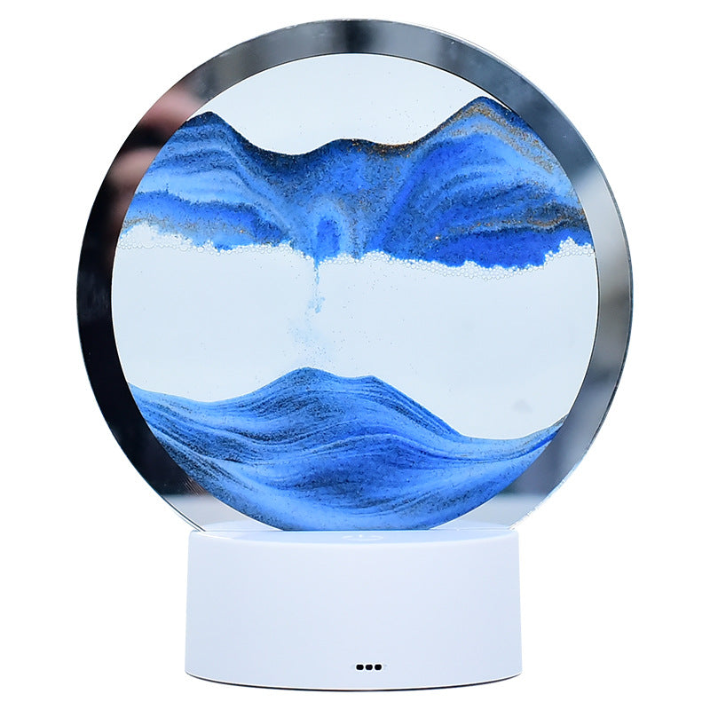 Dynamic Quicksand Lamp – Color-Changing Sand Art Light
