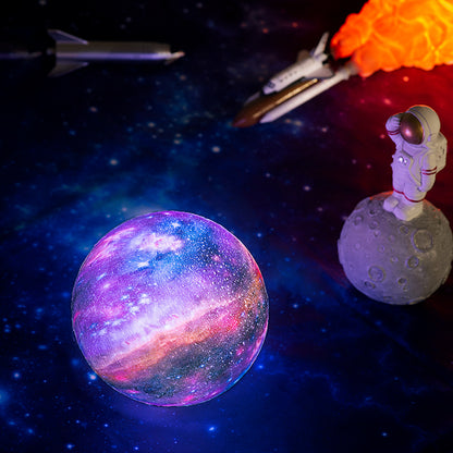 3D Galaxy Lamp – 16-Color LED Night Light with Remote | 3 Sizes