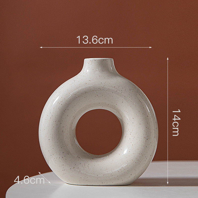 Nordic Ceramic Candle Holder – Snuggle Set or Donut Style