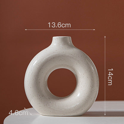 Nordic Ceramic Candle Holder – Snuggle Set or Donut Style
