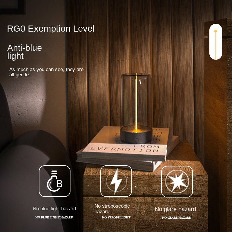 Rechargeable Ambient Table Lamp – Touch-Controlled Portable Light