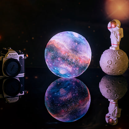3D Galaxy Lamp – 16-Color LED Night Light with Remote | 3 Sizes