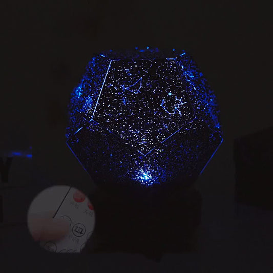 Rotating Starry Sky Projector – USB Star Projection Night Light