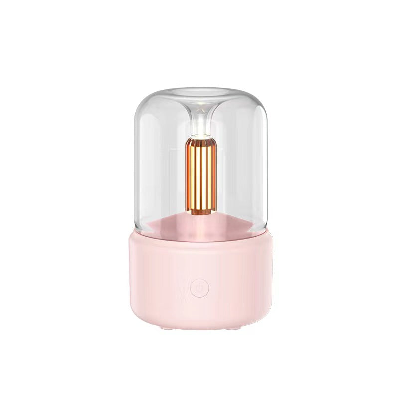 Candlelight Aroma Diffuser – USB Cool Mist Humidifier