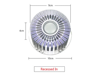 3W LED Wall Sconce – Recessed or Surface Mounted