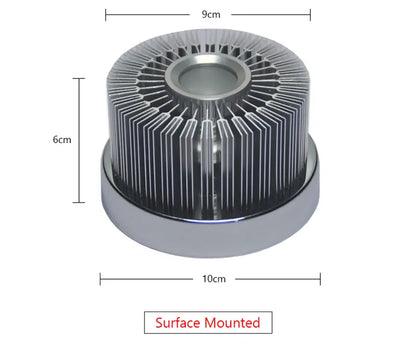 3W LED Wall Sconce – Recessed or Surface Mounted