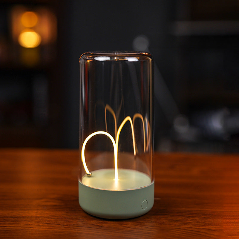 Rechargeable Ambient Table Lamp – Touch-Controlled Portable Light