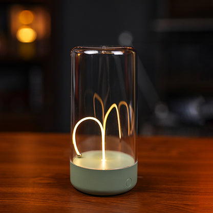 Rechargeable Ambient Table Lamp – Touch-Controlled Portable Light